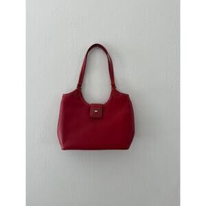 Red Liz Claiborne Shoulder Bag/ Tote
